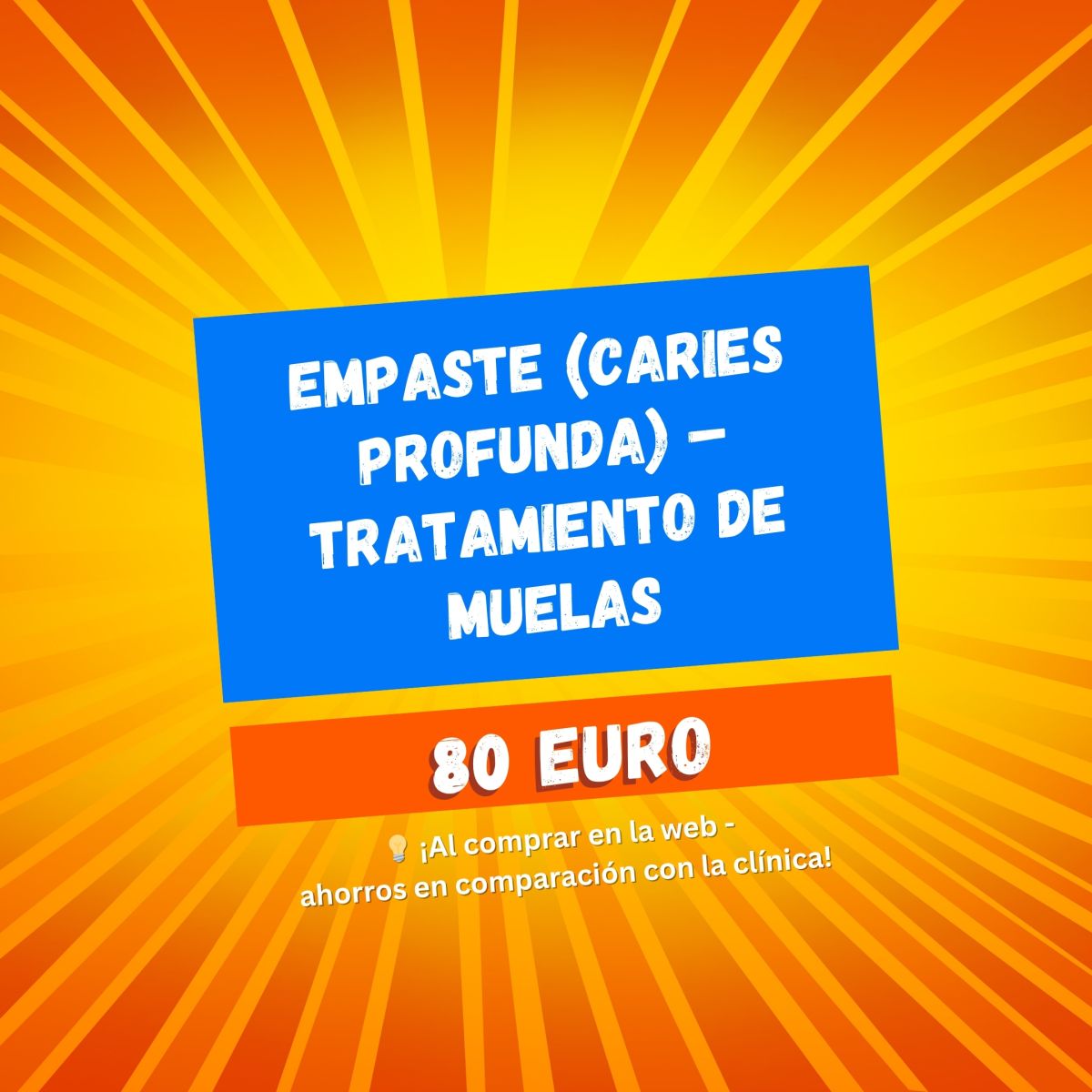 Empaste (caries profunda) – Tratamiento de muelas Empaste (caries profunda) – Tratamiento de muelas