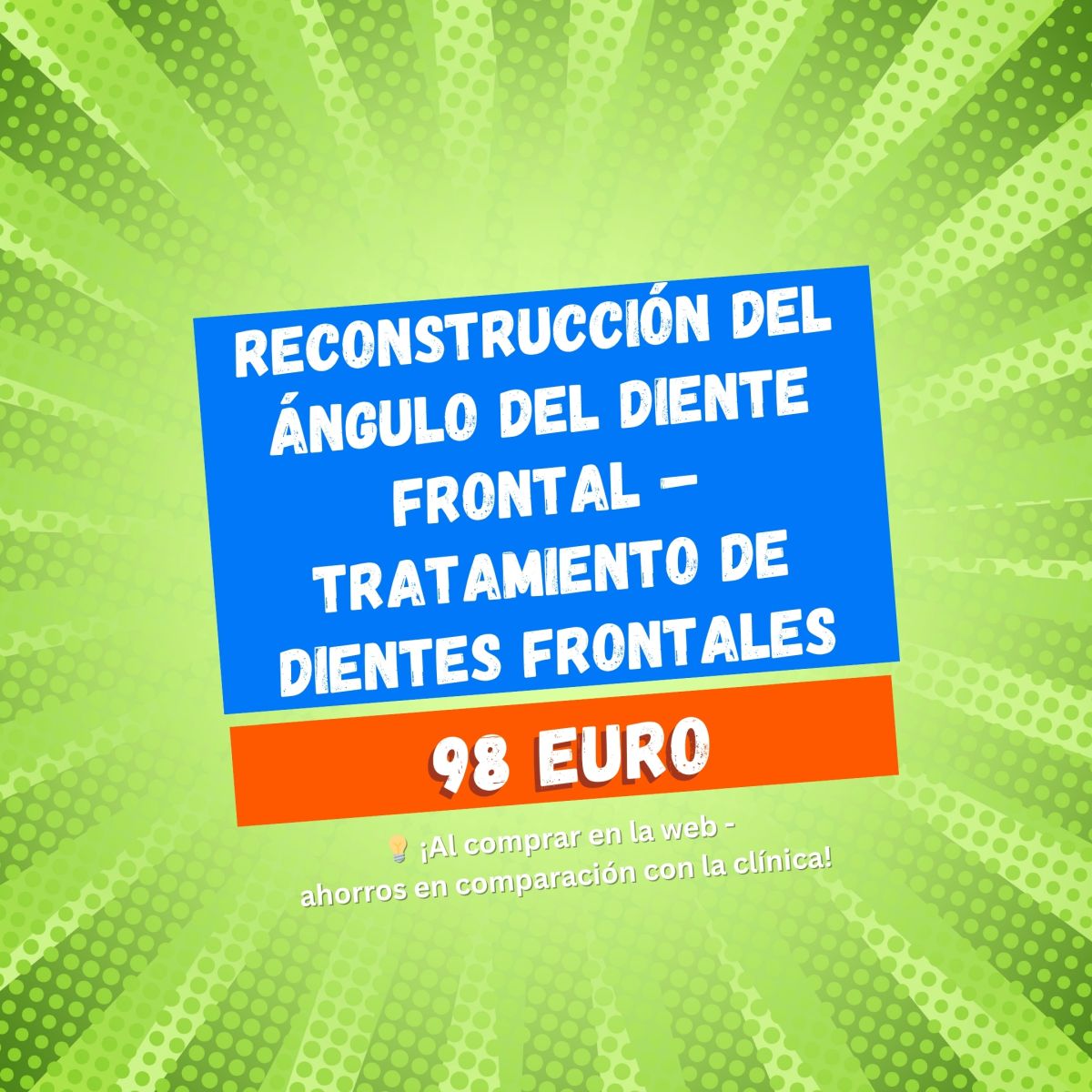 Reconstrucción del ángulo del diente frontal – Tratamiento de dientes frontales