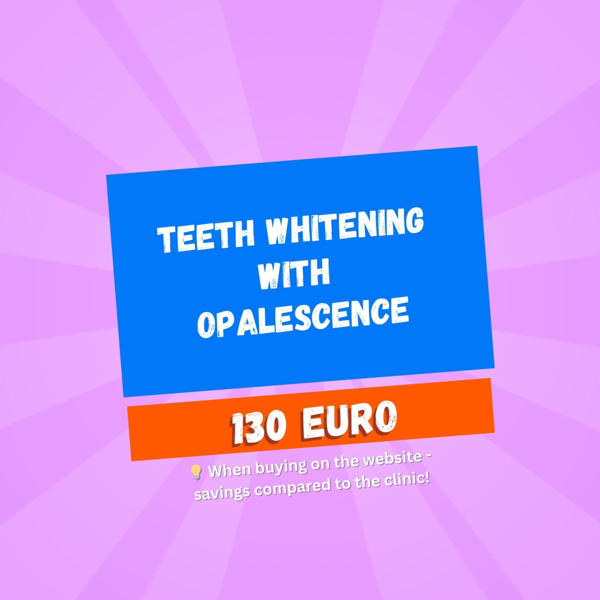 Teeth Whitening with Opalescence